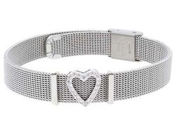 Pulsera Plata Liska LM33BR Corazón