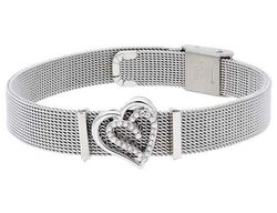 Pulsera Plata Liska LM57BR Corazón Circonitas