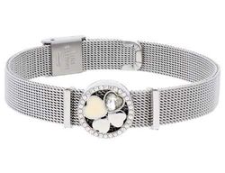 Pulsera Plata Liska LM67BR Trébol Circonitas