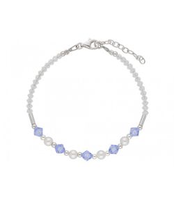 Pulsera Plata Liska Mujer LSW3235BR-AQ Morado