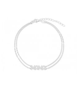 Pulsera Plata Liska Mujer MAMA03BR Mamá