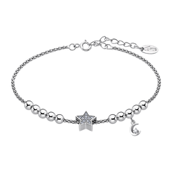 Pulsera Plata Lotus LP1985-2/2 Estrella Circonitas