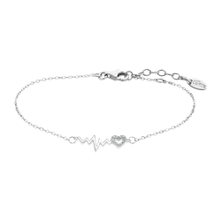 Pulsera Plata Lotus LP3041-2/1 Corazón Circonitas