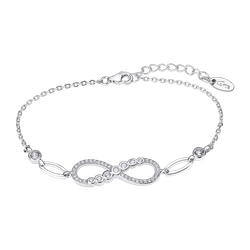 Pulsera Plata Lotus LP3189-2/1 Infinito Circonitas