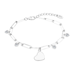 Pulsera Plata Lotus LP3269-2/1 Corazón - Circonitas