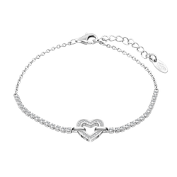 Pulsera Plata Lotus LP3724-2/1 Corazón Circonitas