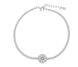 Pulsera Liska Plata LPZ080BR Circonitas