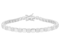 Pulsera Liska Plata LPZ174BR Circonitas