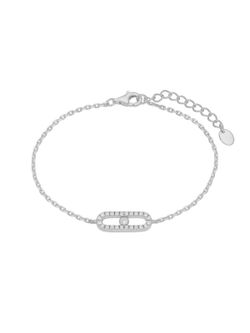 Pulsera Plata Marea Mujer D04103/AE Óvalo Circonitas