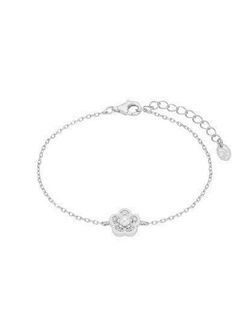 Pulsera Plata Marea Niña D03303/BP Flor Circonitas