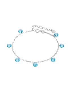 Pulsera Plata Marea Niña D03603/BD Circonitas Azules