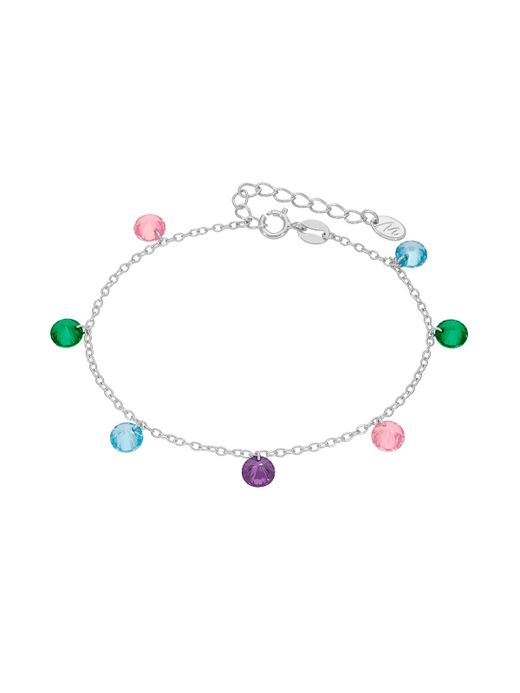 Pulsera Plata Marea Niña D03603/BF Circonitas Multicolor