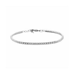 Pulsera Plata Mujer B17582 Circonitas 16+2cm