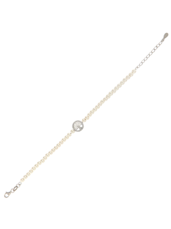 Pulsera Plata Mujer PPPP2 Árbol De La Vida Perlas