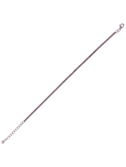 Pulsera Plata Mujer PPRL1/3A Circonitas Ámbar