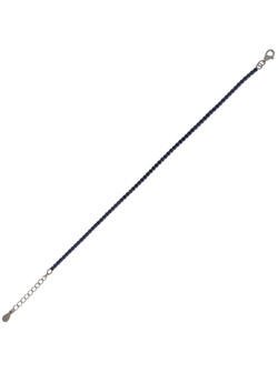 Pulsera Plata Mujer PPRL1/3Z Circonitas Azules