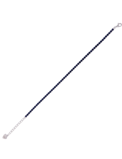 Pulsera Plata Mujer PPRL1/4Z Circonitas Azules