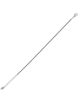 Pulsera Plata Mujer PPRL6/MZ Circonitas Azules Bicolor Blancas