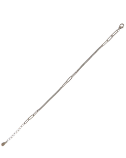 Pulsera Plata Mujer PPRL8 Circonitas