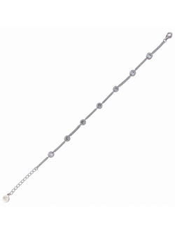 Pulsera Plata Mujer PPUL2993 Circonitas