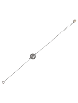 Pulsera Plata Mujer PPUL3040 Árbol de la Vida En Brillo