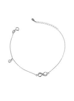 Pulsera Plata Mujer PPUL3048 Infinitos C. Circonitas