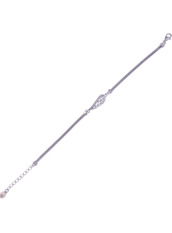 Pulsera Plata Mujer PPUL3158 Ala C. Circonitas