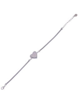 Pulsera Plata Mujer PPUL3159 Corazón C. Circonitas