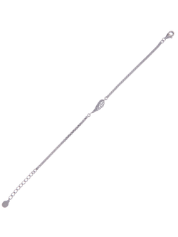 Pulsera Plata Mujer PPUL3165 Ala C. Circonitas