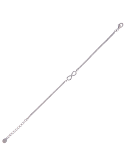 Pulsera Plata Mujer PPUL3166 Infinito C. Circonitas