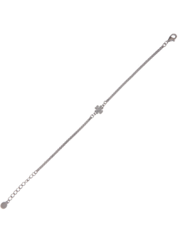 Pulsera Plata Mujer PPUL3168 Trébol C. Circonitas