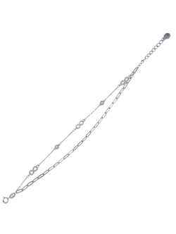 Pulsera Plata Mujer PPUL3184 Infinitos C. Circonitas