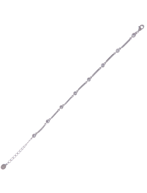 Pulsera Plata Mujer PPUL3195 Circonitas