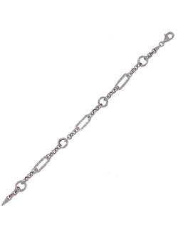 Pulsera Plata Mujer PPUL3206 Aros Circonitas