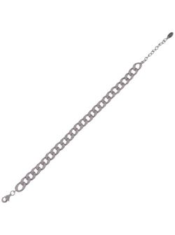 Pulsera Plata Mujer PPUL3239 Eslabones Gruesos En Brillo