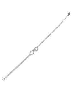 Pulsera Plata Mujer PPUL3321 Circonitas
