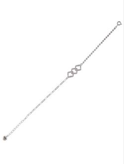 Pulsera Plata Mujer PPUL3341 Circonitas