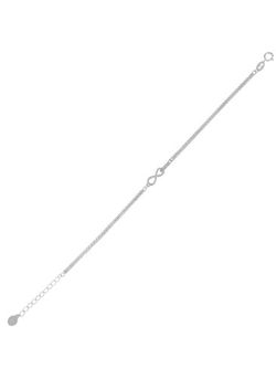 Pulsera Plata Mujer PPUL3358 Infinito Circonitas