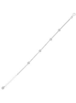 Pulsera Plata Mujer PPUL3363 Corazones Circonitas