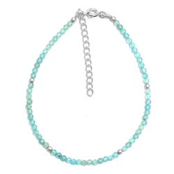 Pulsera Plata Mujer PUM0036RHAP Piedras Minerales Apatita