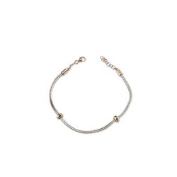 Pulsera Plata Rosa Sovrani 17+3cm J006 Flexible Dancing Names