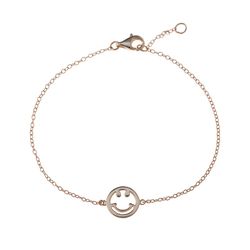 Pulsera Plata Rosada 17+1,50cm PU00156RO Smile