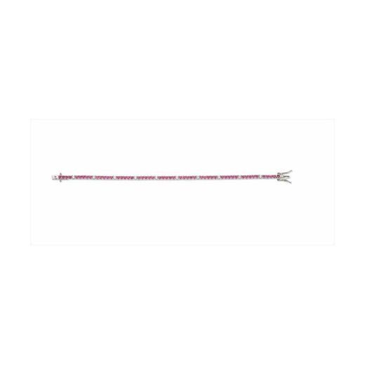 Polsera Plata Sovrani 18cm J8814 Circonites Rubies
