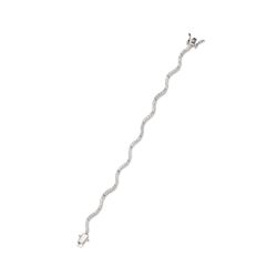 Pulsera Plata Sovrani Mujer J12754 Circonitas 17cm
