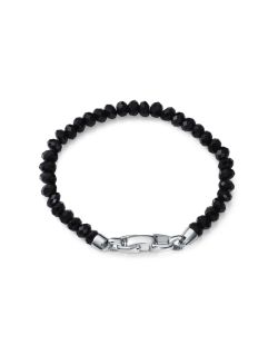 Pulsera Plata Viceroy Hombre 13254P000-45 Piedras Naturales Negras