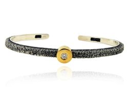 Pulsera Plata Y Oro Arior Kora Con Diamante 3020017XU