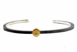 Pulsera Plata Y Oro Arior Kora Con Diamante 3020022XU