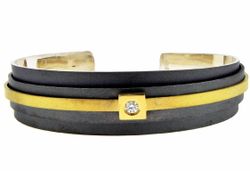 Pulsera Plata Y Oro Arior Lux Con Diamante 3020006XU