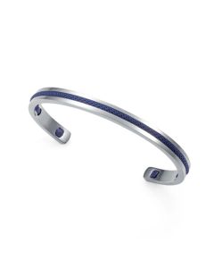 Pulsera Rígida Acero Viceroy Hombre 14389P01013 Cordón Azul