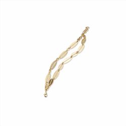 Pulsera Sovrani Bronce 16+3cm J9122 Chapado Eslabones